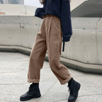 Women's Casual Corduroy Pants – Wide Leg Cord Pants