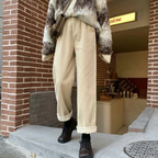 Women's Casual Corduroy Pants – Wide Leg Cord Pants