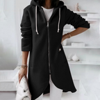 Women's Plush Long Sleeve Cardigan – Relaxed Cold Weather Cardigan