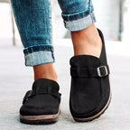 Women's Casual Loafers with Rounded Toe and Flexible Sole
