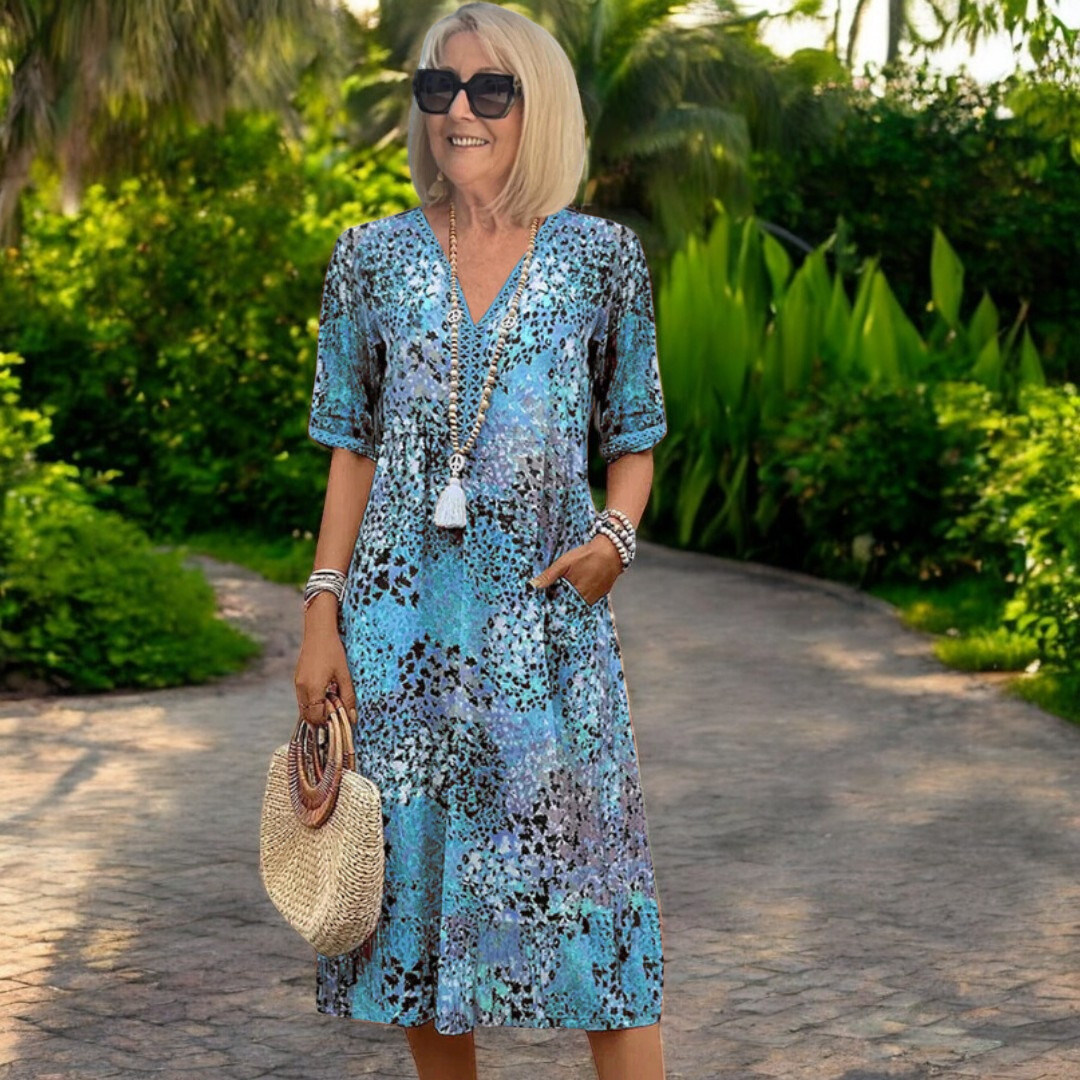 Women's Flowy Summer Dress – Relaxed Warm Weather Dress