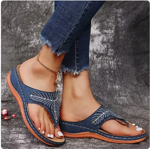 Women's Flip-Flop Sandals – Orthopedic Comfort Sandals – Emerson