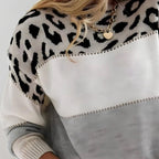 Women's Graphic Sweater – Relaxed Fit Printed Pullover