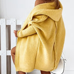 Women's Oversized Batwing Cardigan – Relaxed Open Front Cardigan