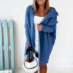 Women's Oversized Batwing Cardigan – Relaxed Open Front Cardigan