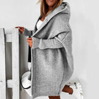 Women's Oversized Batwing Cardigan – Relaxed Open Front Cardigan
