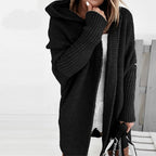 Women's Oversized Batwing Cardigan – Relaxed Open Front Cardigan