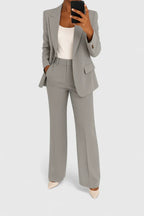 Women's Tailored Blazer Set – Office Pants Set – Delaney
