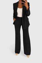 Women's Tailored Blazer Set – Office Pants Set – Delaney