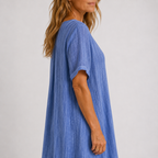 Women's Flowy V-Neck Dress – Relaxed Everyday Summer Dress
