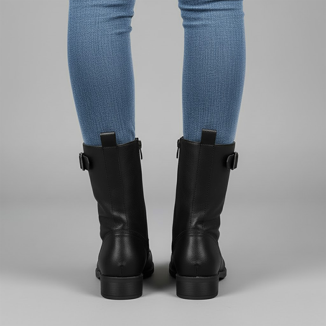 Women's Ankle Boots – Orthopedic Zip-Up Boots – Bonita