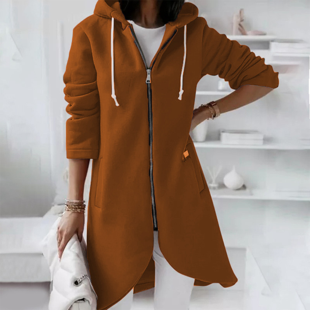 Women's Plush Long Sleeve Cardigan – Relaxed Cold Weather Cardigan