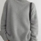 Women's Oversized Turtleneck Sweater – Winter Knit Sweater – Sydney