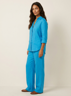 Women's Wide Leg Lounge Set – Relaxed Two-Piece Set