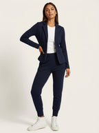 Women's Blazer Jogger Set – Casual Lounge Set