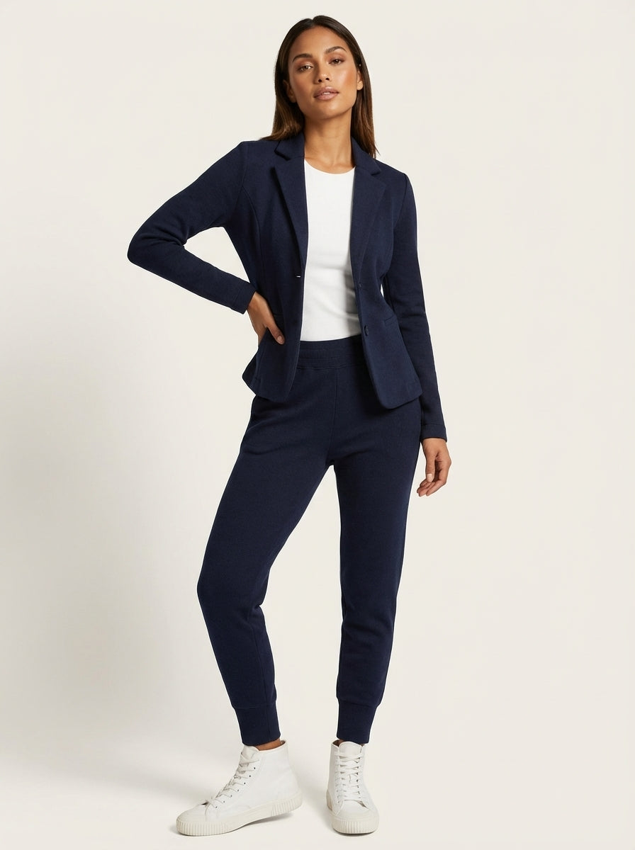 Women's Blazer Jogger Set – Casual Lounge Set