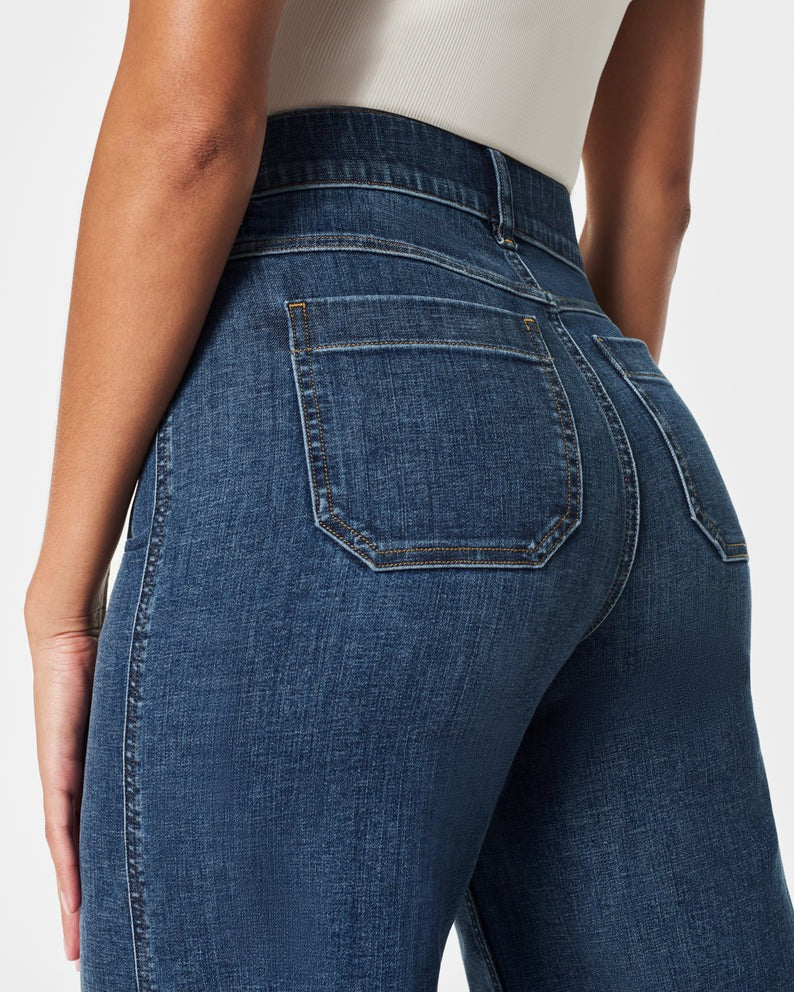Women's Pull-On Jeans – Stretch Slim Straight Jeans