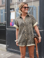 Women's Printed Summer Playsuit – Casual Everyday Playsuit – Presley