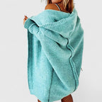 Women's Oversized Longline Cardigan – Relaxed Knee-Length Cardigan