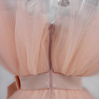 Women's Layered Tulle Party Dress – Festive Evening Occasion Dress
