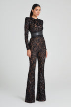 Women's Sequin Party Jumpsuit – Sparkly Formal Occasion Jumpsuit