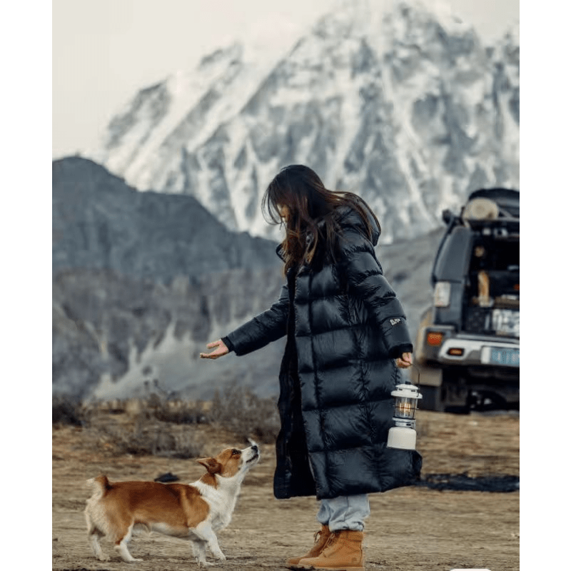 Women's Lightweight Puffer Jacket – Hooded Quilted Winter Jacket