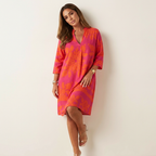 Women's Casual Spring Dress – Flowy Midi Dress