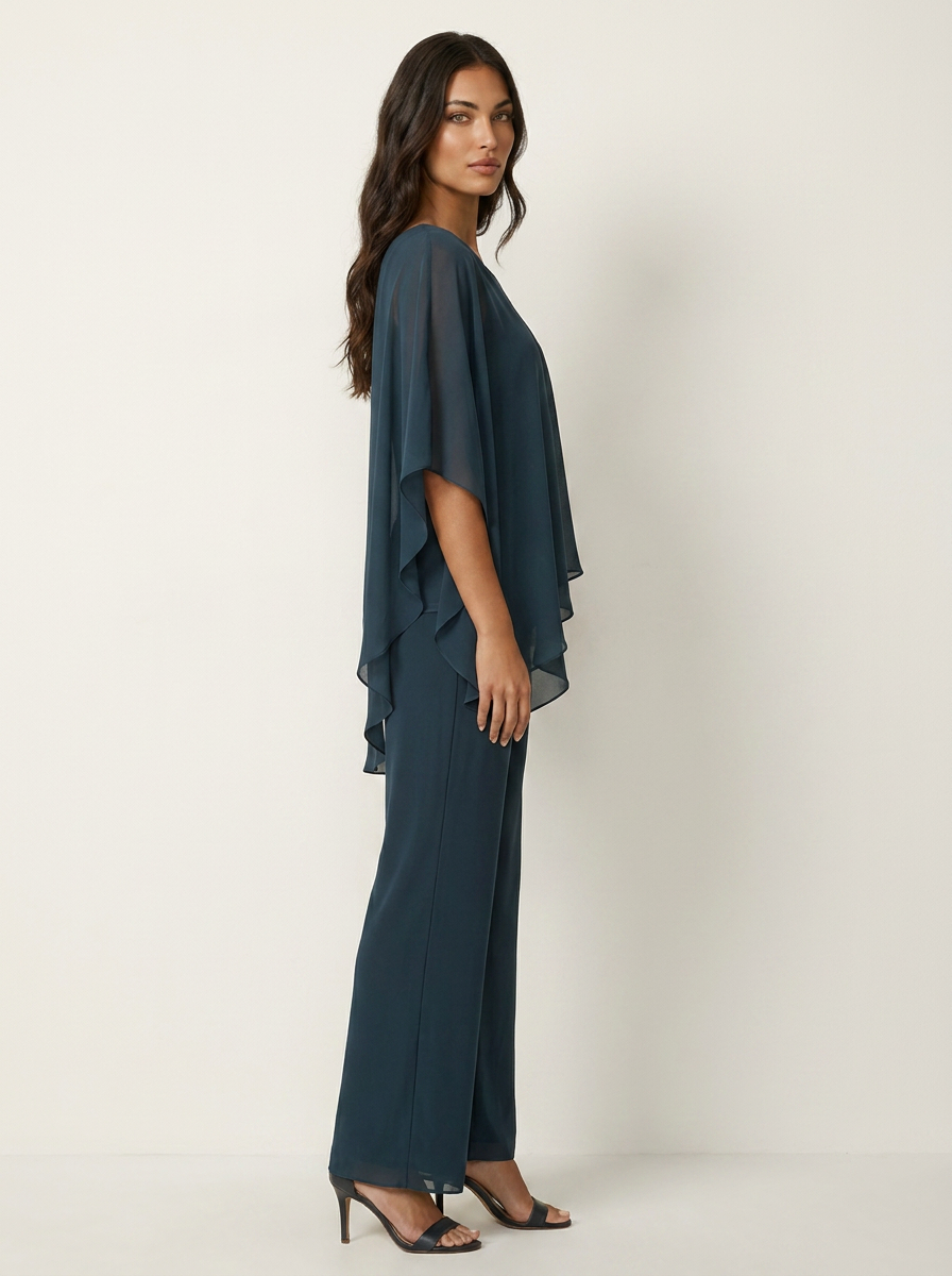 Women's Occasion Two-Piece Set – Flowy Chiffon Set