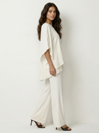 Women's Occasion Two-Piece Set – Flowy Chiffon Set