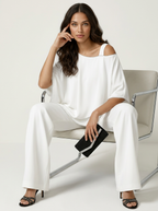 Women's Occasion Two-Piece Set – Flowy Chiffon Set