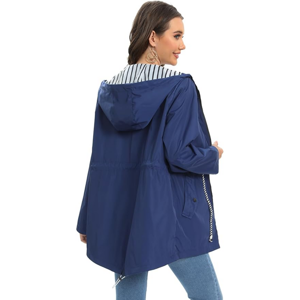 Women's Lightweight Rain Coat – Waterproof Rain Coat – Danielle