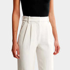 Women's Flowy Wide Leg Trousers – High Waist Everyday Dress Pants