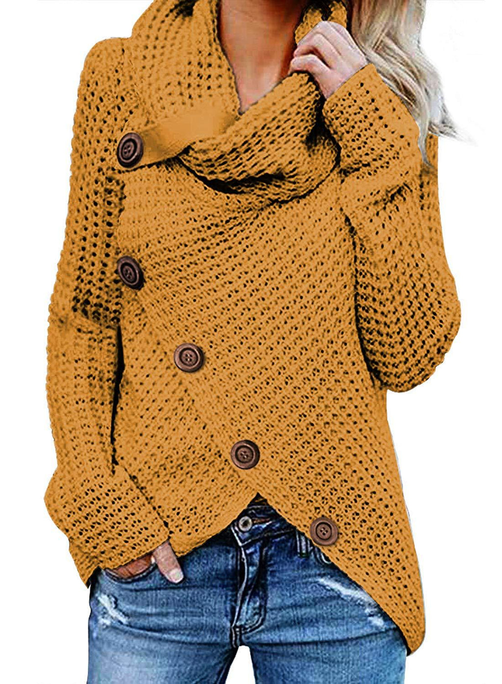 Women's Relaxed Long Sleeve Cardigan – Cozy Everyday Layering Cardigan