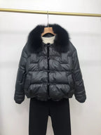Women's Oversized Puffer Jacket – Relaxed Vintage Winter Jacket