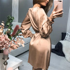 Women's Sleek Evening Dress – Classic Formal Occasion Dress