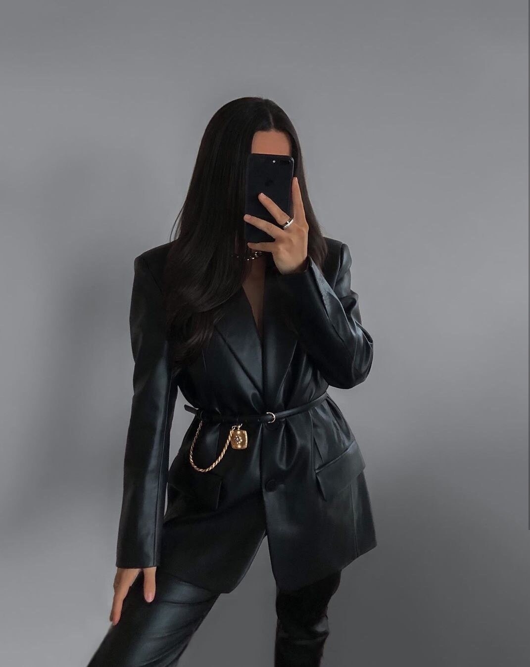 Women's Longline Blazer – Tailored Open Front Jacket