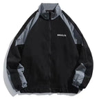 Women's Color Block Windbreaker – Lightweight Hooded Outdoor Jacket