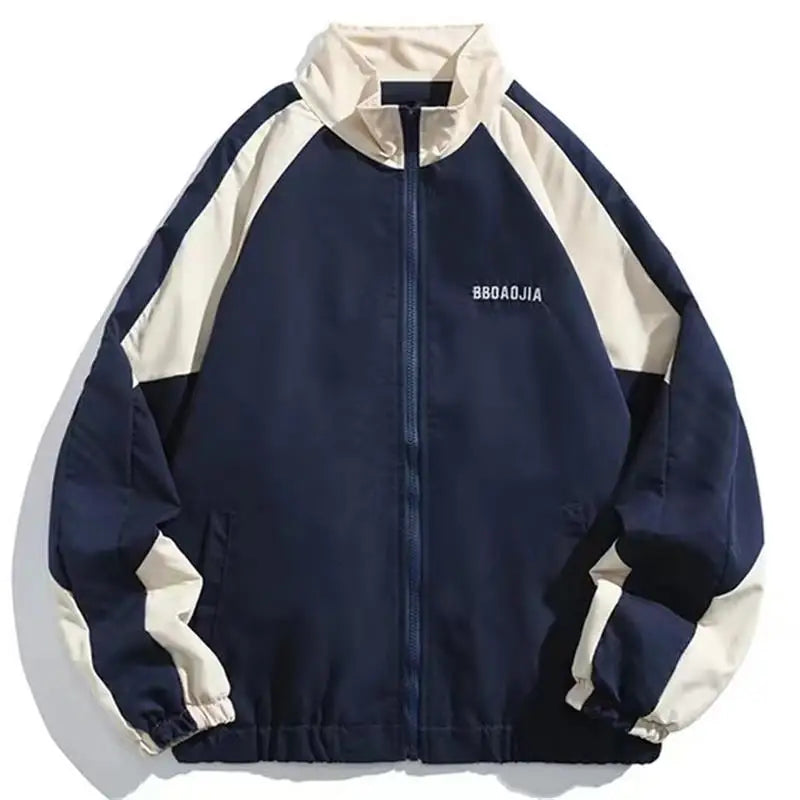 Women's Color Block Windbreaker – Lightweight Hooded Outdoor Jacket