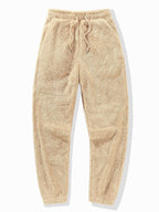Women's Teddy Fleece Set – Hooded Jogger Lounge Set