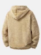 Women's Teddy Fleece Set – Hooded Jogger Lounge Set