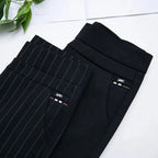 Women's Slim Fit Stretch Trousers – Tailored Day-to-Night Dress Pants