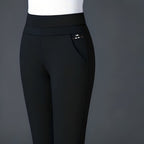 Women's Stretch Trousers – High Waist Tailored Everyday Pants