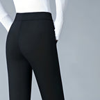 Women's Stretch Trousers – High Waist Tailored Everyday Pants