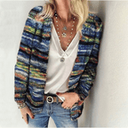 Women's Fluffy Oversized Cardigan – Relaxed Open Front Cardigan