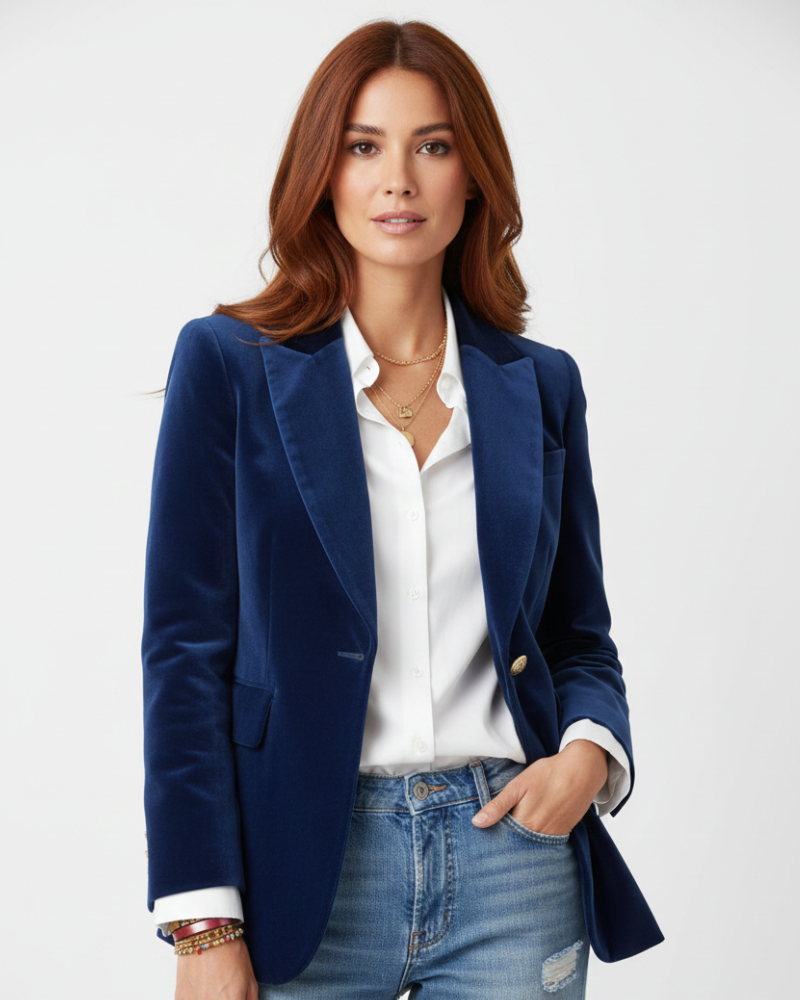 Maëlle | Velvet Party Blazer