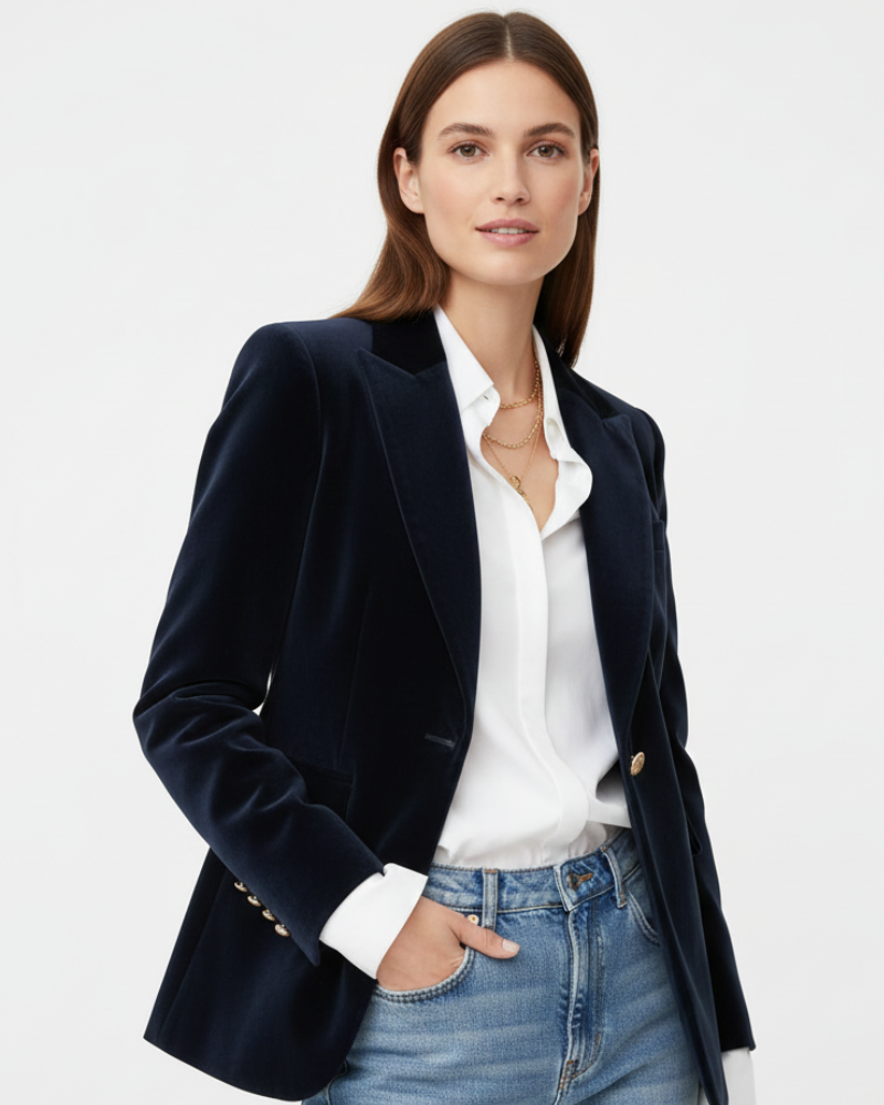 Maëlle | Velvet Party Blazer