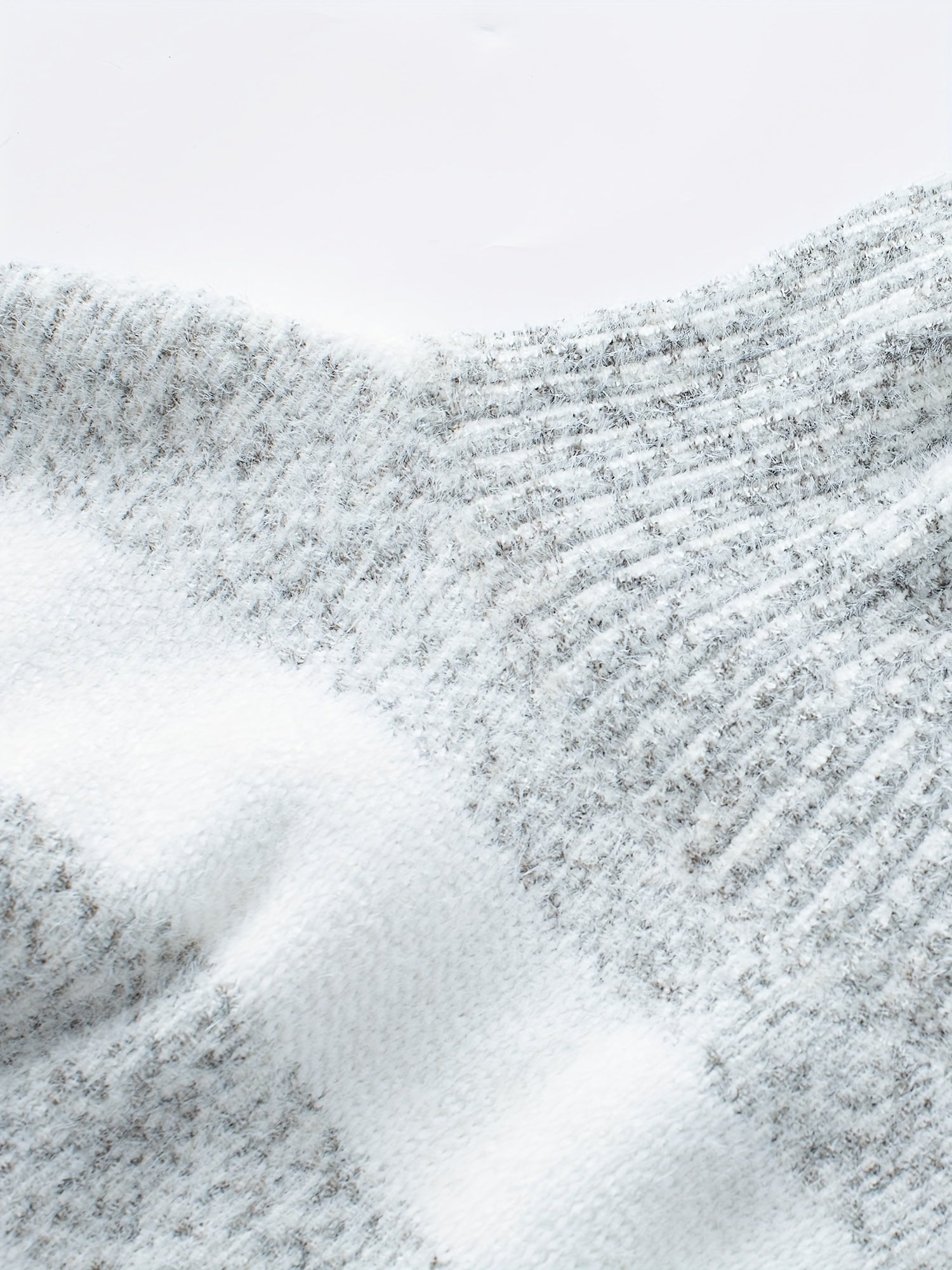 Women's Striped Turtleneck Sweater – High Neck Long Sleeve Pullover