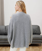 Women's Oversized Button Cardigan – Relaxed Long Sleeve Cardigan