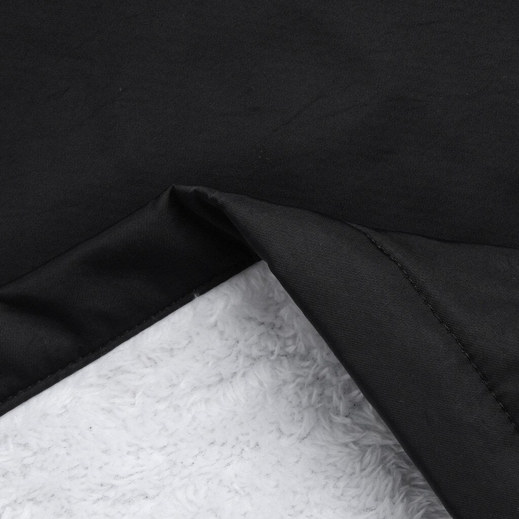 Women's Hooded Outdoor Jacket – Drawstring Zip-Up Transitional Coat