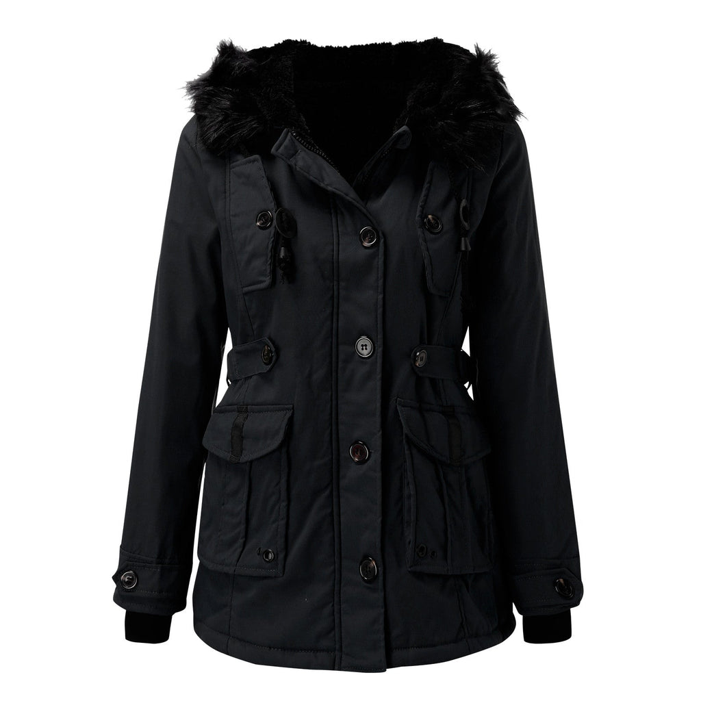 Women's Hooded Winter Coat – Tailored Insulated Cold Weather Coat